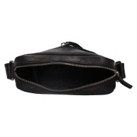 PÁNSKÁ KOŽENÉ CROSSBODY ROWAN ČERNÁ