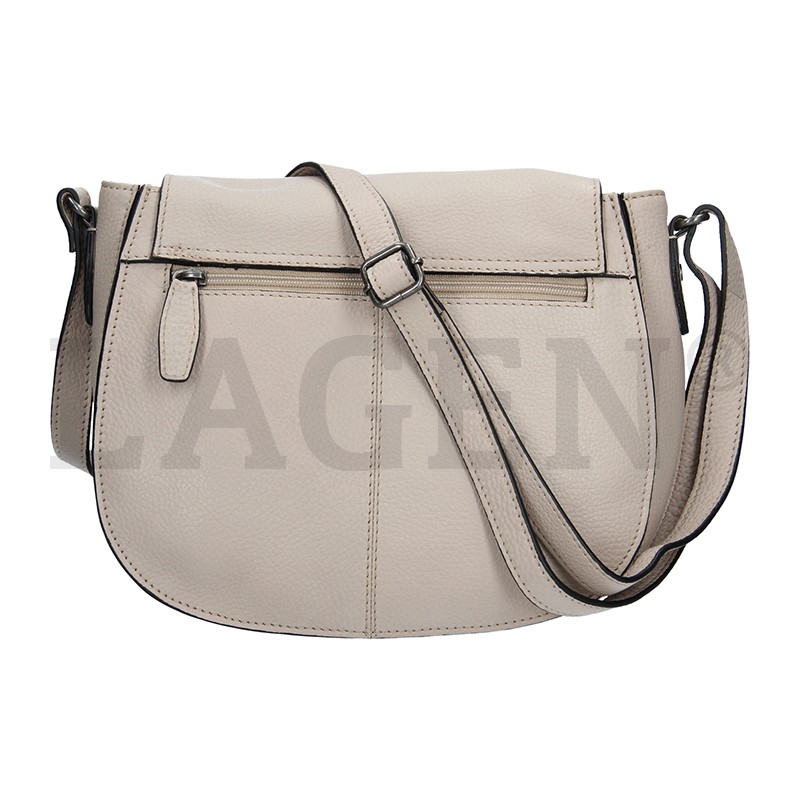 Dámská kabelka kožená 23311 SAND-písková - SAND