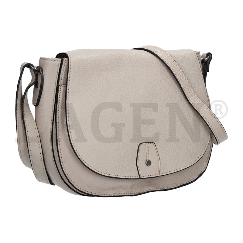 Dámská kabelka kožená 23311 SAND-písková - SAND