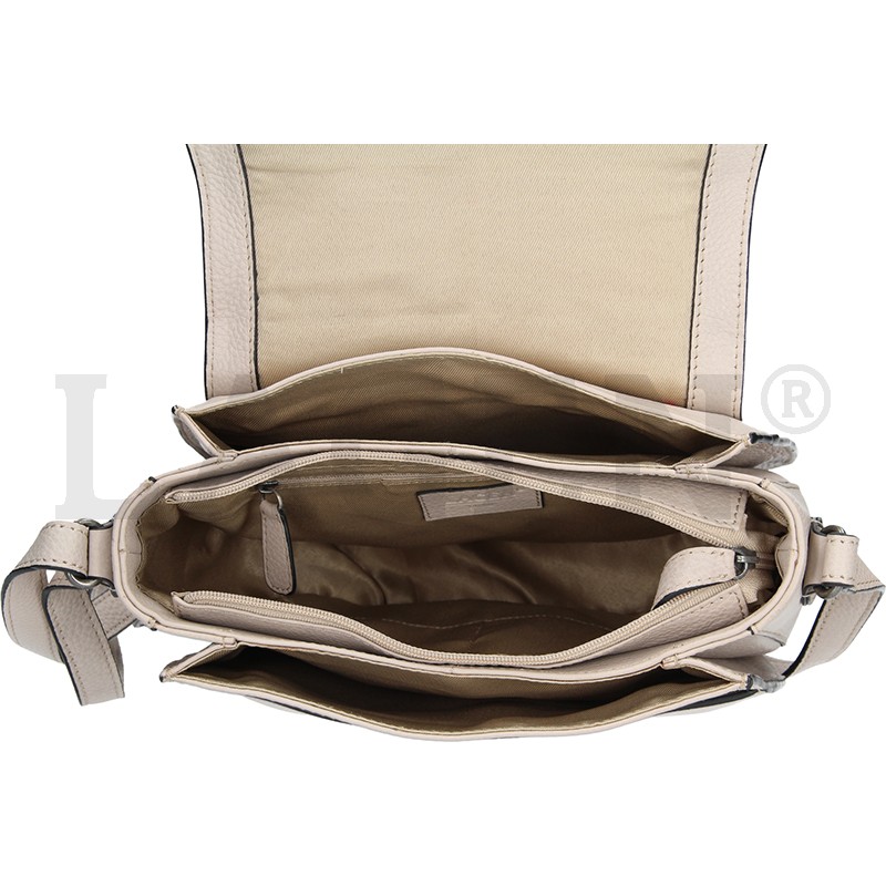 Dámská kabelka kožená 23311 SAND-písková - SAND