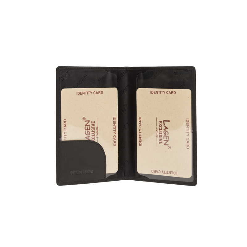 KOŽENÝ OBAL NA PAS ČERNÁ