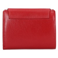 dámská peněženka kožená 7528 - červená- RED