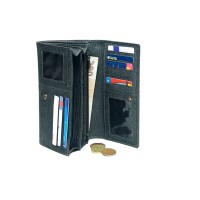 DÁMSKÁ KOŽENÁ PENĚŽENKA MARINA ČERNÁ