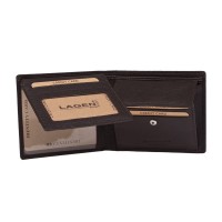 pánská peněžěnka kožená W-8155-hnědá - BRN