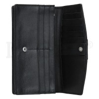 DÁMSKÁ KOŽENÁ PENĚŽENKA ESMERALDA ČERNÁ