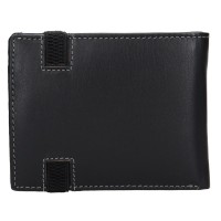 PÁNSKÁ KOŽENÁ PENĚŽENKA BENEDICT ČERNÁ