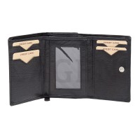 dámská peněženka kožená LM-2520-černá - BLK