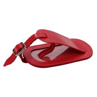 VISAČKA NA KUFR ČERVENÁ