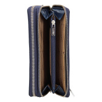 dámská peněženka kožená 50386 - tmavě modrá - DARK BLUE