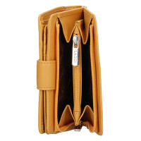 DÁMSKÁ KOŽENÁ PENĚŽENKA CÉLESTE ŽLUTÁ