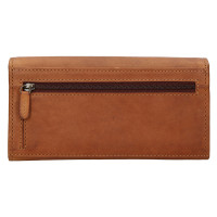 DÁMSKÁ KOŽENÁ PENĚŽENKA DORA COGNAC