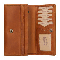 DÁMSKÁ KOŽENÁ PENĚŽENKA DORA COGNAC