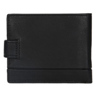 pánská peněženka kožená BLC/4139 - černá - BLK
