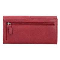 dámská peněženka kožená 51454 - červená - RED