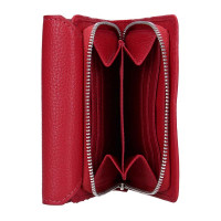 dámská peněženka kožená 51623 - červená - RASPBERRY
