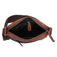 taška přes rameno 20654 - tmavě hnědá - BRN