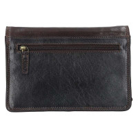 KOŽENÁ ETUE JAY TMAVĚ HNĚDÁ