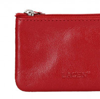 KOŽENÁ KLÍČENKA MARTHA ČERVENÁ